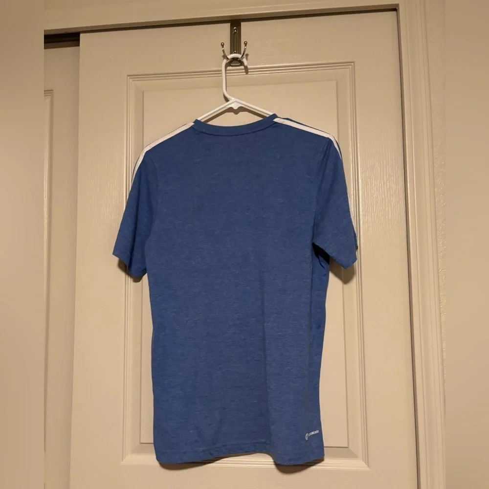 Adidas Blue Athletic Shirt Men’s Size Small